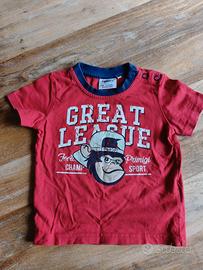 t-shirt bimbo Primigi 12 mesi 76 cm