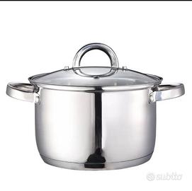 Pentola 6,5L in Acciaio Inox