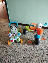Triciclo e primi passi 