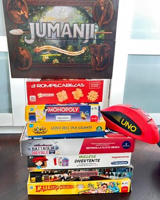 Lotto di 9 giochi per bambini e famiglia