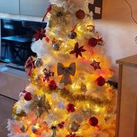 Albero Natalizio bianco