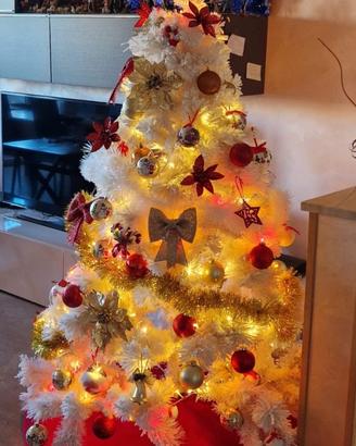 Albero Natalizio bianco
