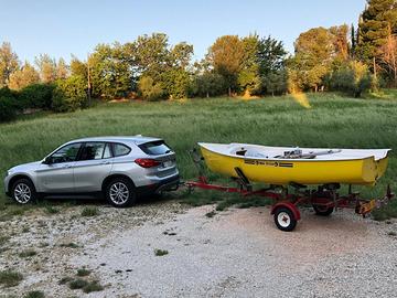 Alpa Brise 3,85m, Carello omologato e copertone