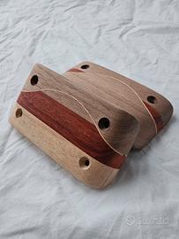 Prese da arrampicata in legno esotico