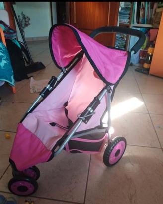 Passeggino e seggiolone per bambole