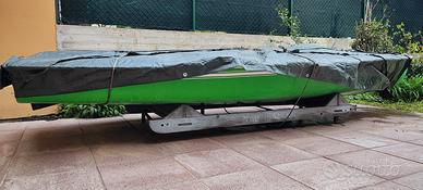 barca a vela deriva mobile sonar 