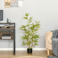 Pianta Artificiale di Bambù Alta 120cm con Vaso pe