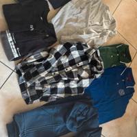 Felpe e magliette da 8 a 10 anni vari marchi