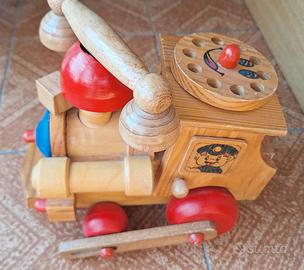 Trenino in legno