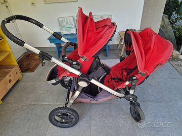 Passeggino City Select Combinabile Gemellare Rosso