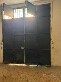 Portone in ferro garage