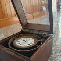 Antico orologio da nave Elgin