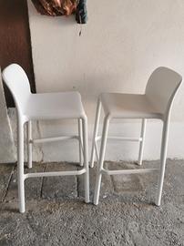sgabbelli biqnchi da cucina 