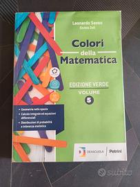 colori della matematica edizione verde 5