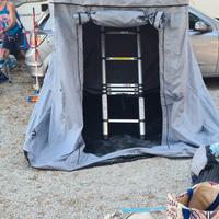 tenda da auto tre posti completa di barre Thule