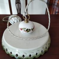 lampadario in ceramica 