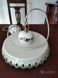 lampadario in ceramica 