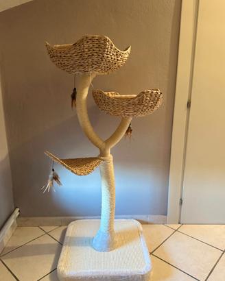 Tiragraffi Cat´s Flower design NUOVO