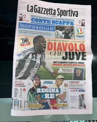 Giornali Calcio 19 Gennaio2025Gazzetta Dello Sport