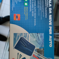 Pala da neve per auto con manico telescopico