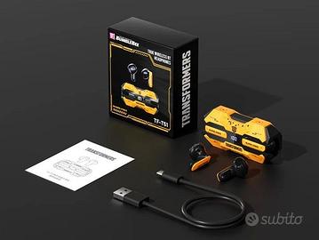 Cuffie Bluetooth Wireless Transformers Bumblebee