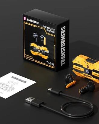 Cuffie Bluetooth Wireless Transformers Bumblebee