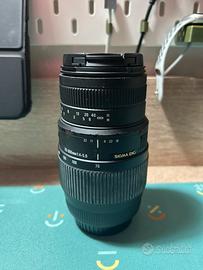 Obiettivo sigma 70-300