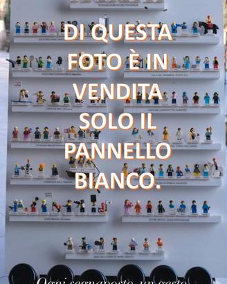 Minifigures Lego 95 omini con accessori + tableau