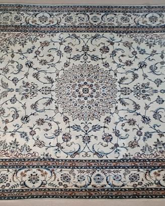 TAPPETO PERSIANO ORIGINALE NAIN 6LA cm 300x200