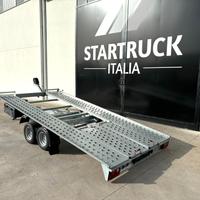 CARRELLO RIMORCHIO TRASPORTA AUTO 2500 KG
