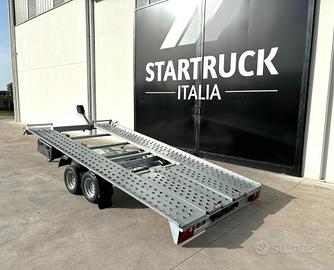 CARRELLO RIMORCHIO TRASPORTA AUTO 2500 KG