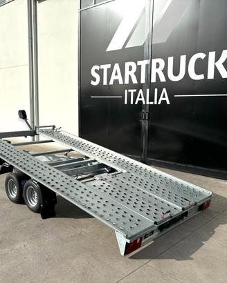 CARRELLO RIMORCHIO TRASPORTA AUTO 2500 KG