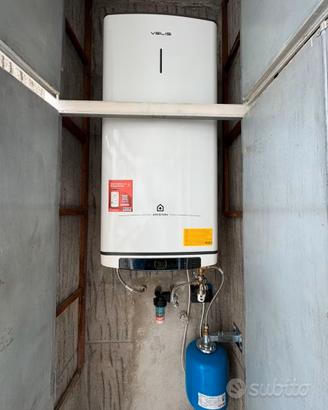 Ariston Velis Pro WiFi 80 lt quasi nuovo + Vaso