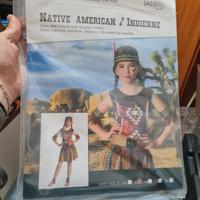Costume indiana 3-4 anni Nuovo