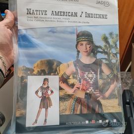 Costume indiana 3-4 anni Nuovo