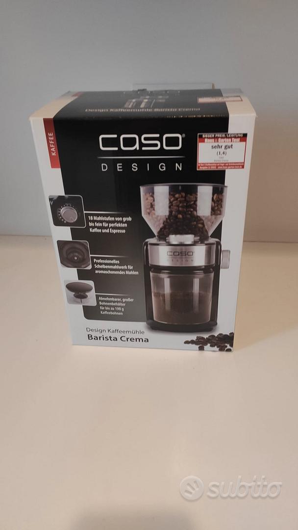 macina caffe nuova elettrico Caso-Design Barista Crema