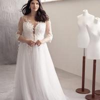 VESTITO DA SPOSA CURVY