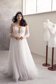 VESTITO DA SPOSA CURVY