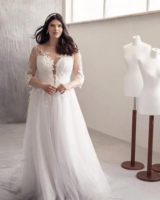 VESTITO DA SPOSA CURVY