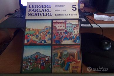 Letture 5^ vintage 1980  Leggere Parlare Scrivere