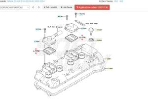 Valvola lamellare Kawasaki Ninja ZX-6R 120211130