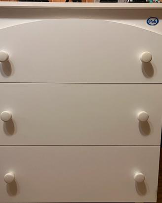 Cassettiera bambino pali