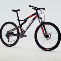 Bici Mtb ST 530 M/L nero-rosso 27,5
