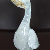 papera/anatra/oca vetro murano mezza filigrana 