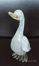 papera/anatra/oca vetro murano mezza filigrana 