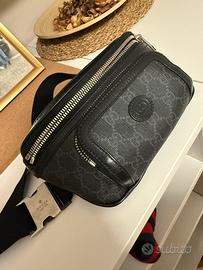 Gucci Belt Bag GG Supreme Nero Unisex