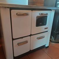 stufa a legna zoppas XL restaurata 