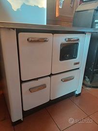 stufa a legna zoppas XL restaurata 