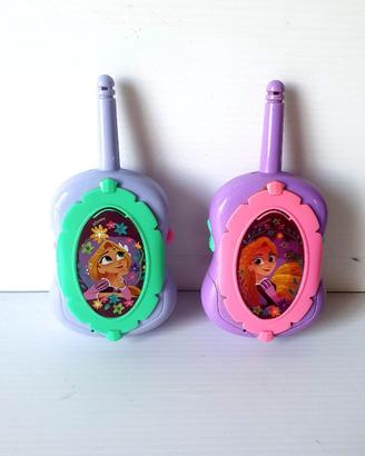 Walkie Talkie Rapunzel Disney per bambini