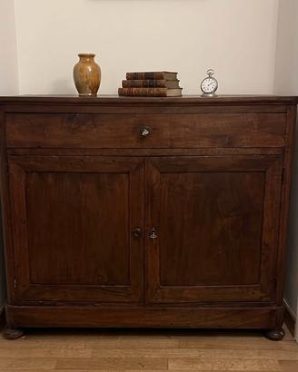 Credenza in noce, stile napoletano